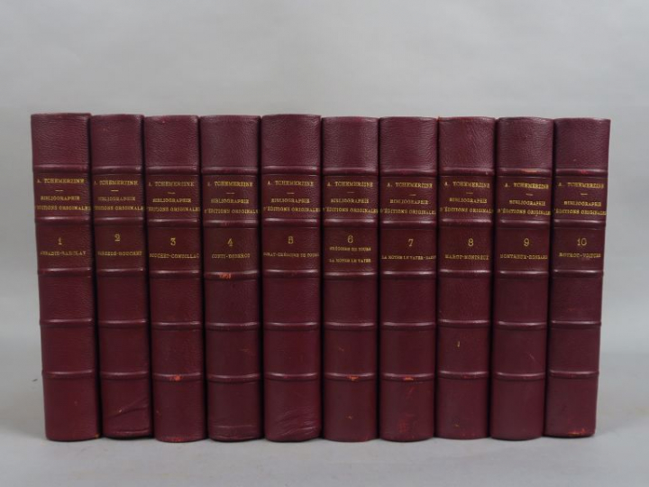 TCHEMERZINE (Avenir). Bibliographie d’Editions Originales et rares d’A