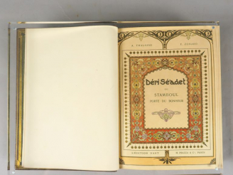 Vente aux enchères THALASSO (Adolphe). Déri Sé adet ou Stamboul porte du bonheur. Scènces