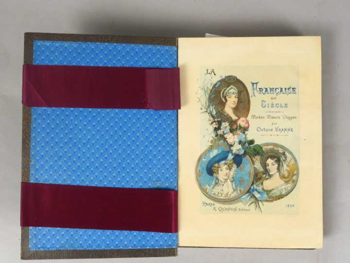 UZANNE (Octave). La Française du Siècle Modes, Mœurs, Usages. Paris Qu