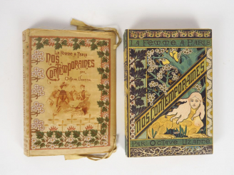 Vente aux enchères UZANNE (Octave). La Femme à Paris. Nos contemporaines. Notes successiv