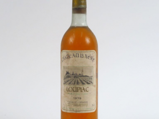 Vente aux enchères 1 BOUTEILLE CHÂTEAU LA NERE LOUPIAC - 1979 - LB