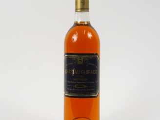 Vente aux enchères 1 BOUTEILLE CHÂTEAU GUIRAUD 1er CC SAUTERNES - 1989 - BG+