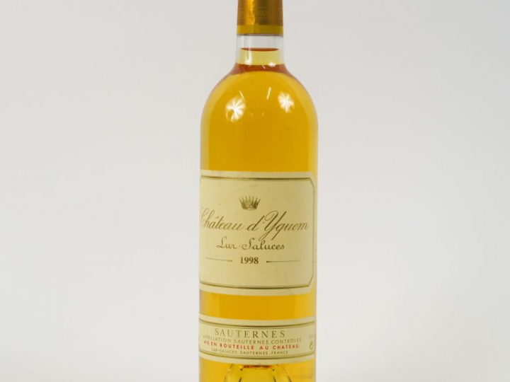 1 BOUTEILLE CHÂTEAU D'YQUEM 1er CCS SAUTERNES - 1998