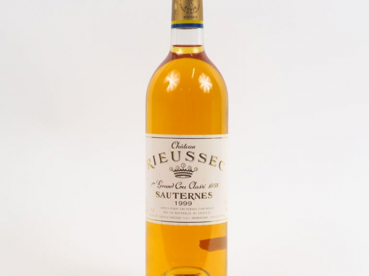 1 BOUTEILLE CHÂTEAU RIEUSSEC 1er CC SAUTERNES - 1999 - BG+