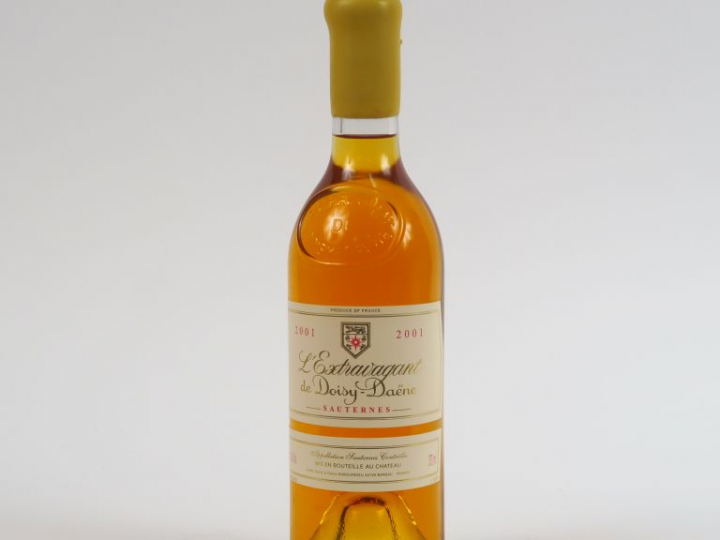 1 DEMIE BOUTEILLE L'EXTRAVAGANT DE DOISY DAENE - 2001 - CBO