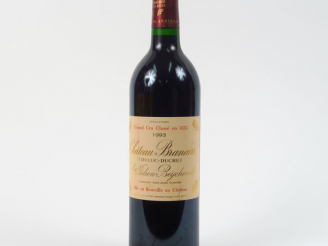 Vente aux enchères 1 BOUTEILLE CHÂTEAU BRANAIRE GCC ST JULIEN - 1993