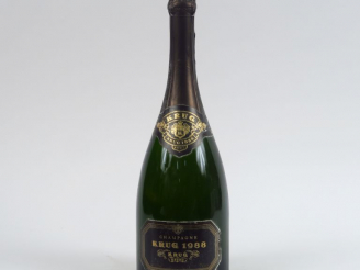 Vente aux enchères 1 BOUTEILLE CHAMPAGNE KRUG - 1988