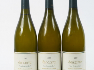 Vente aux enchères 3 BOUTEILLES SANCERRE 'LES DEMOISELLES' A. MELLOT - 2003