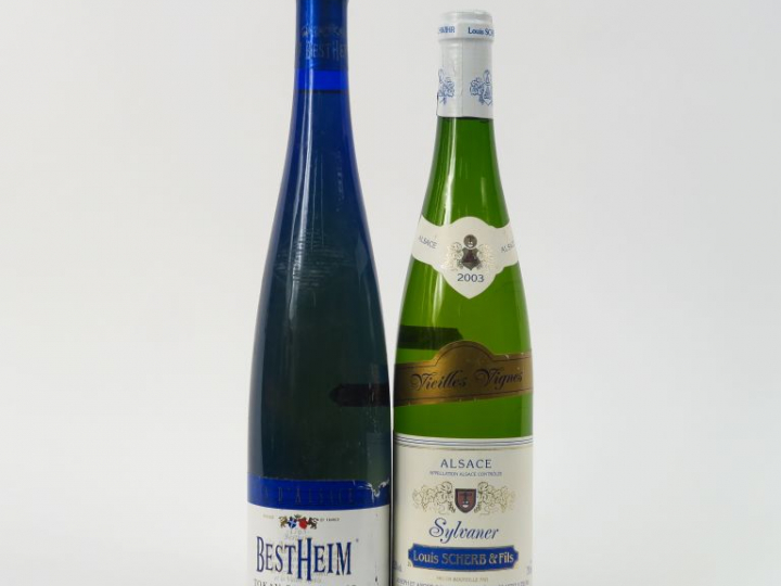 2 BOUTEILLES : 1 TOKAY PINOT GRIS 'RESERVE' BESTHEIM - 1 SYLVANER 'V.V
