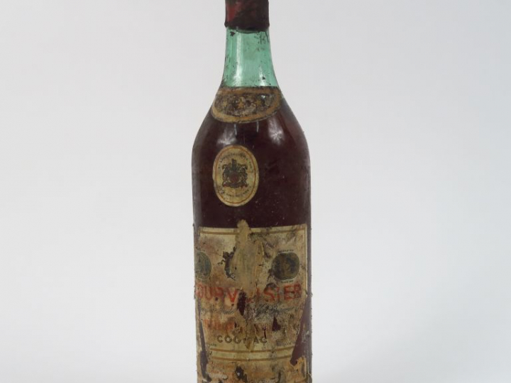1 VIEILLE BOUTEILLE COGNAC COURVOISIER - BS