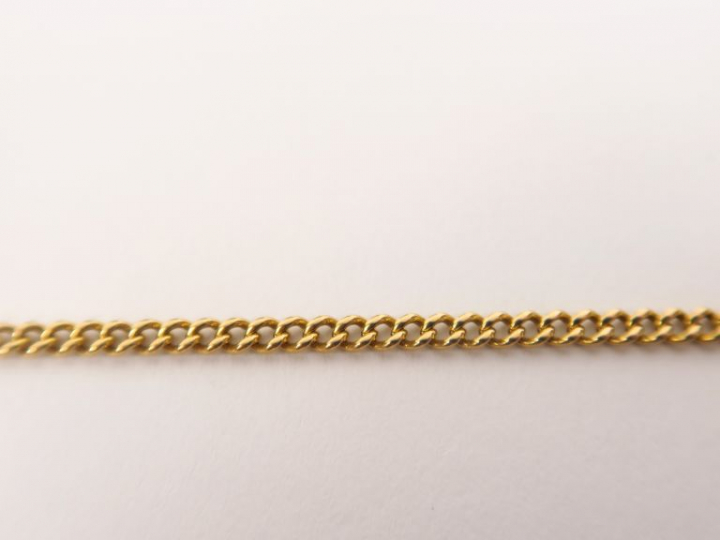 Chaine en or jaune. Poids. 15,5 g