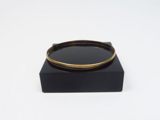 Vente aux enchères Bracelet jonc en or jaune. Poids. 12 g