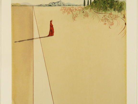 DALI (d'après). Suite de  huit lithographies.