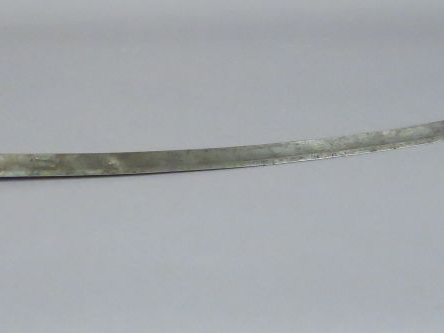 Sabre de troupe de chasseur à cheval, lame courbe à gorge de 865 mm de