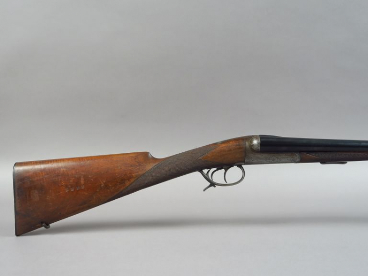 Fusil juxtaposé Idéal de Manufrance calibre 16/65 type Nr 2R. arme num