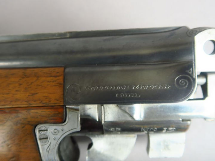 Fusil superposé Merkel à coffre calibre 12/70 à éjecteurs nr: "40540" 
