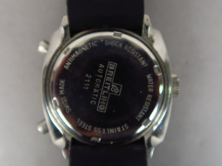 BREITLING. Montre d'homme. Modèle Ecole Technique.