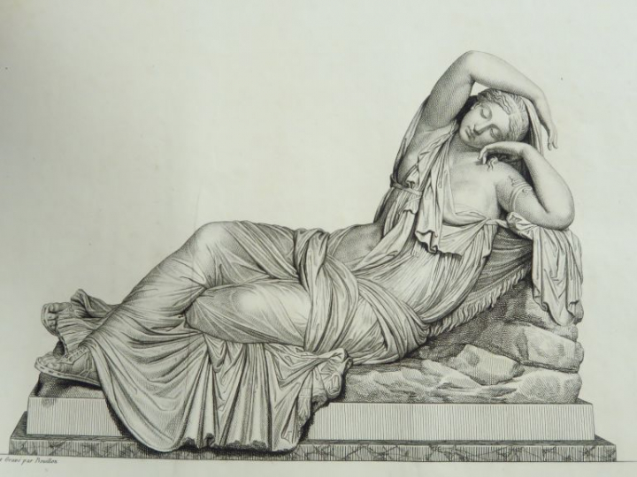 BOUILLON (P.). Musée des Antiques dessiné et gravé, avec des notes exp