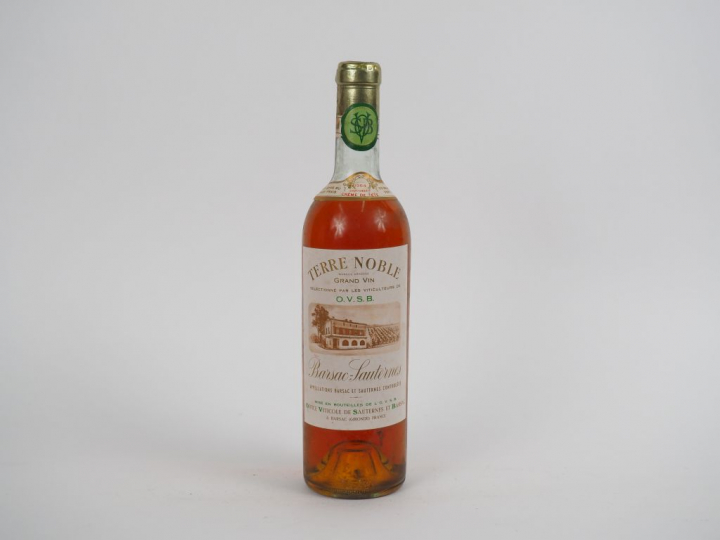 1 BOUTEILLE TERRE NOBLE 'CRÈME DE TÊTE' SAUTERNES - 1964 - HEP