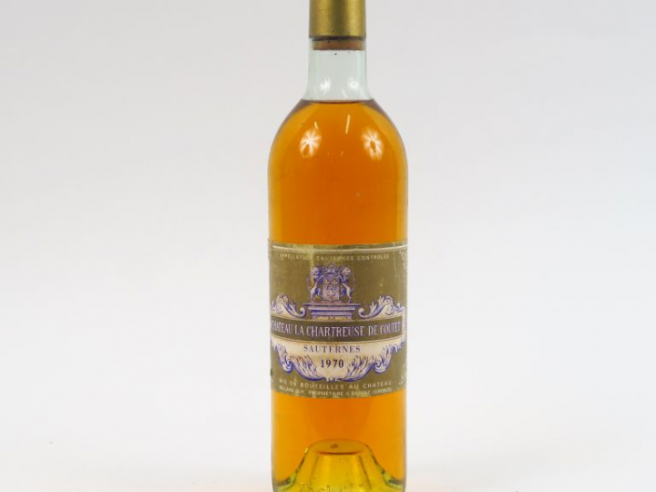 1 BOUTEILLE CHARTREUSE DE COUTET SAUTERNES 1970 - HEP