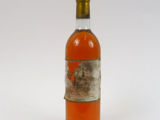 Vente aux enchères 1 BOUTEILLE CHÂTEAU SUDUIRAUT 1er CC SAUTERNES - 1987 - BG/ETA