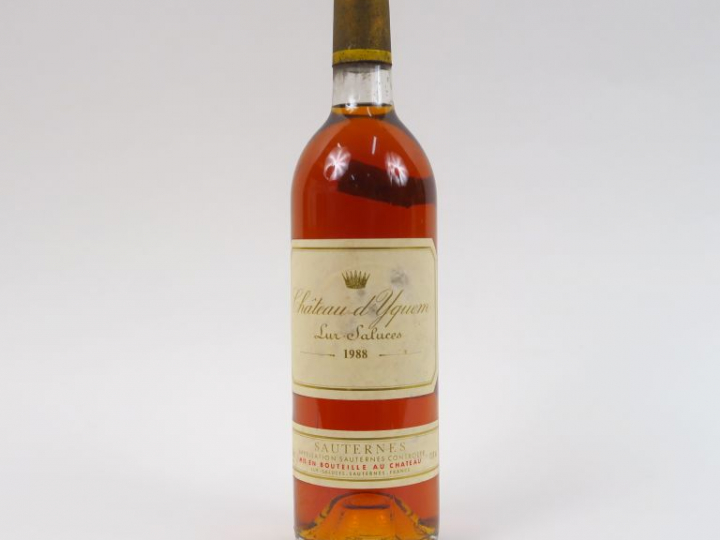 1 BOUTEILLE CHÂTEAU D'YQUEM 1er CCS SAUTERNES - 1988 - BG++