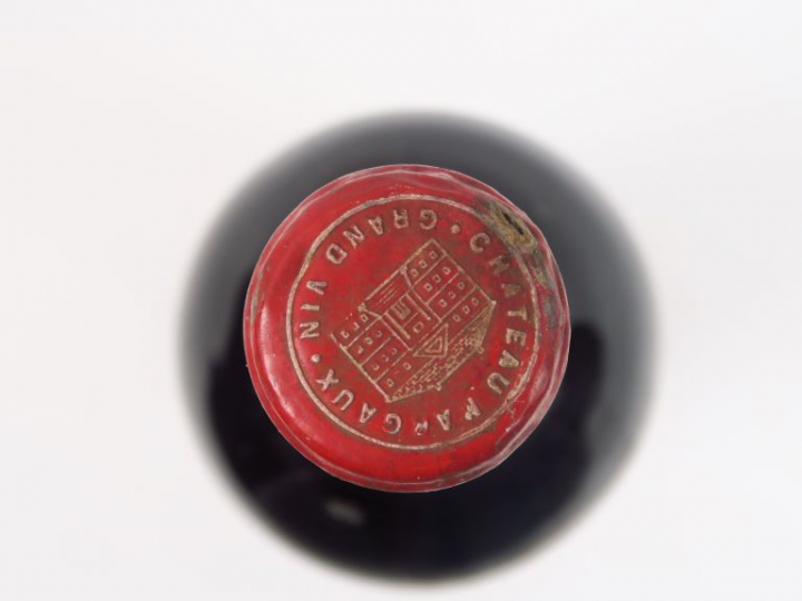 1 BOUTEILLE CHÂTEAU MARGAUX 1er GCC MARGAUX - 1945 - LB/HEP/EA