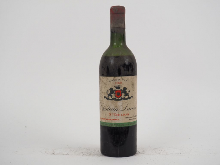 1 BOUTEILLE CHÂTEAU LAROZE ST EMILION - 1959 - BEP/BS