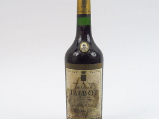 Vente aux enchères 1 BOUTEILLE CHÂTEAU TALBOT GCC ST JULIEN - 1964 - 2 CM/ET