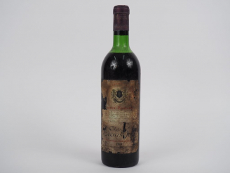 Vente aux enchères 1 BOUTEILLE CHÂTEAU BEAUSEJOUR GC ST EMILION - 1969 - MEP/ETA