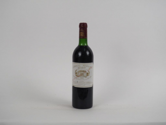 Vente aux enchères 1 BOUTEILLE CHÂTEAU MARGAUX 1er GCC MARGAUX - 1982 - LB/ETLS