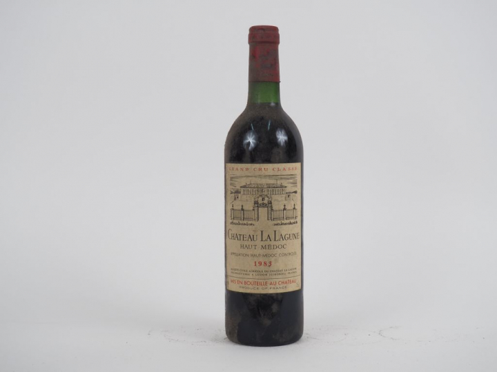 1 BOUTEILLE CHÂTEAU LA LAGUNE GCC HAUT MEDOC - 1983 - BG+/BS
