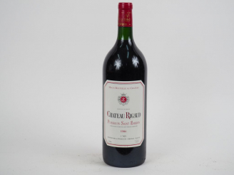 Vente aux enchères 1 MAGNUM CHÂTEAU RIGAUD PUISSEGUIN ST EMILION - 1986