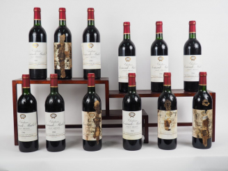 Vente aux enchères 12 BOUTEILLES CHÂTEAU SOCIANDO MALLET HAUT MEDOC - 1986 - CBO - 6 BG/5