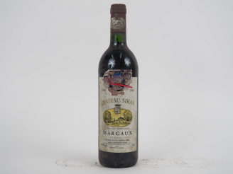 Vente aux enchères 1 BOUTEILLE CHÂTEAU SIRAN GC MARGAUX - 1990 - BG+/BS