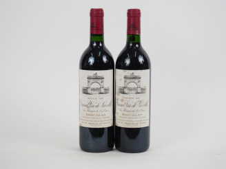 Vente aux enchères 2 BOUTEILLES CHÂTEAU LEOVILLE LAS CASES GCC ST JULIEN - 1991 - ELT