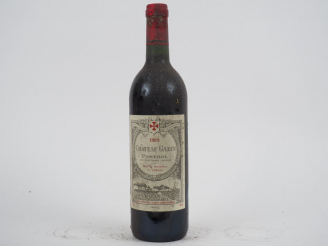 Vente aux enchères 1 BOUTEILLE CHÂTEAU GAZIN POMEROL - 1992 - BLS