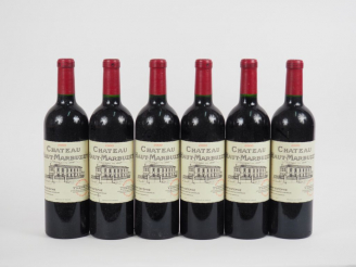 Vente aux enchères 6 BOUTEILLES CHÂTEAU HAUT MARBUZET ST ESTEPHE - 2000
