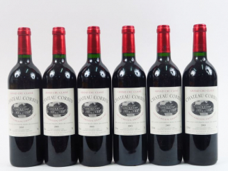 Vente aux enchères 6 BOUTEILLES CHÂTEAU CORBIN GC ST EMILION - 2003