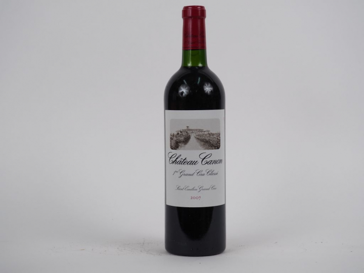 1 BOUTEILLE CHÂTEAU CANON 1er GCC ST EMILION - 2007
