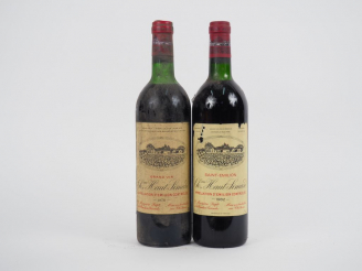 Vente aux enchères 2 BOUTEILLES CHÂTEAU HAUT SIMARD ST EMILION - 1 de 1982 LB-ELD - 1 de 