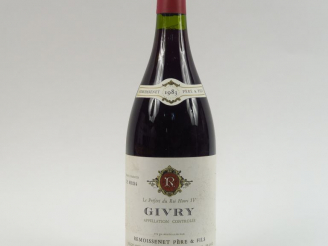 Vente aux enchères 1 MAGNUM GIVRY 'LE PREFERE DU ROI HENRI IV' REMOISSONET - 1983 - CBO