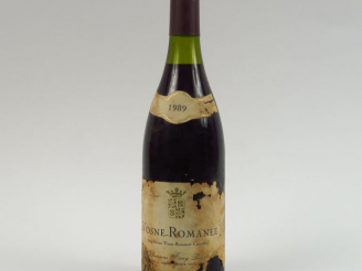Vente aux enchères 1 BOUTEILLE VOSNE ROMANEE FOREY - 1989 - 2,5 CM/ETA