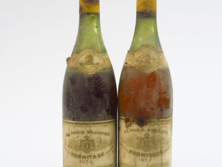 2 BOUTEILLES HERMITAGE BLANC 'LA TOUR BLANCHE' JABOULET VERCHERE - 195