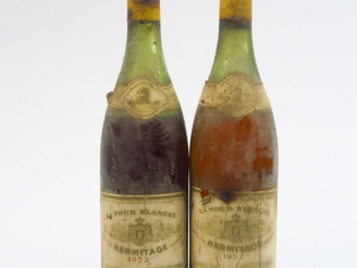 Vente aux enchères 2 BOUTEILLES HERMITAGE BLANC 'LA TOUR BLANCHE' JABOULET VERCHERE - 195
