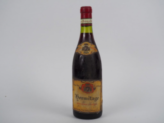 Vente aux enchères 1 BOUTEILLE HERMITAGE 'VIEILLE RESERVE' BOISSY DELAYGUES - 1969 - 2 CM