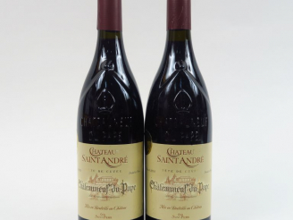 Vente aux enchères 2 BOUTEILLES CHATEAUNEUF DU PAPE CHÂTEAU ST ANDRE 'TÊTE DE CUVEE' - 20