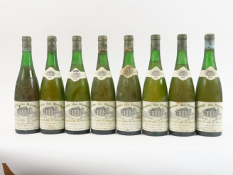 Vente aux enchères 8 BOUTEILLES QUARTS DE CHAUME DOMAINE DES MAURIERES - 1973 - NIVEAUX D