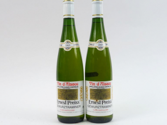 Vente aux enchères 2 BOUTEILLES GEWURZTRAMINER 'CUVEE PARTICULIERE' E. PREISS - 2005