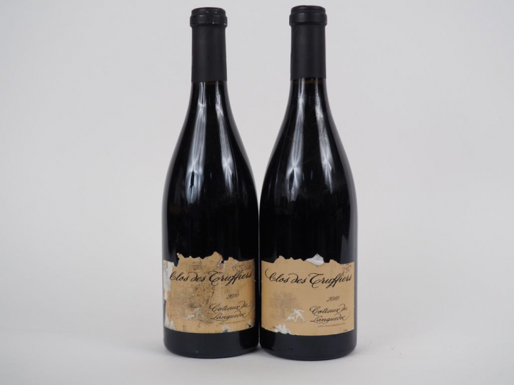 2 BOUTEILLES 'CLOS DES TRUFFIERS' CHÂTEAU DE LA NEGLY COTEAUX DU LANGU